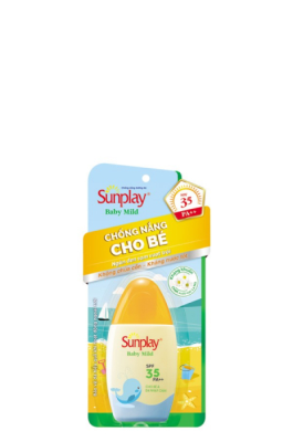 sữa chống nắng cho bé và da nhạy cảm Sunplay Baby Mild 30g