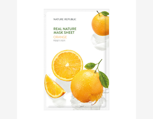 Mặt nạ dưỡng da Nature Republic Real Nature Orange mask sheet 23ml