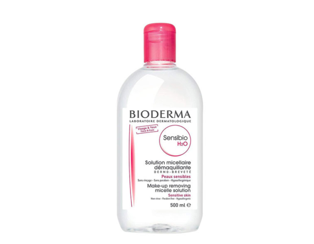 Nước tẩy trang Bioderma Sensibio cho da nhạy cảm nhẹ nhàng loại bỏ lớp trang điểm cùng bụi bẩn và dầu thừa trên da (Chai 500ml)