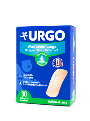 Urgo Washproof (Bản lớn) 30 miếng