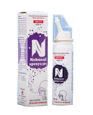 Dung dịch xịt Nebusal spray 0,65
