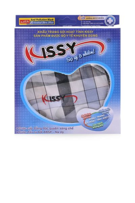 Khẩu trang sợi hoạt tính Kissy size L