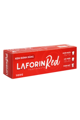 Kem răng miệng Laforin red toothpaste - Hộp 1 tuýp 100g