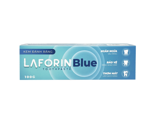 Kem đánh răng Laforin Blue Toothpaste 100g (B)