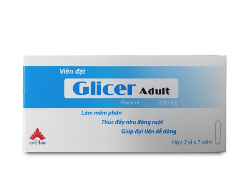 Glicer adult - Hộp 2 vỉ x 7 viên