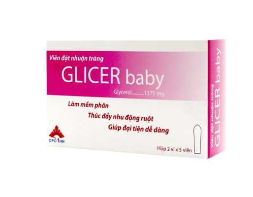 Glicer baby - Hộp 2 vỉ x 5 viên (B)