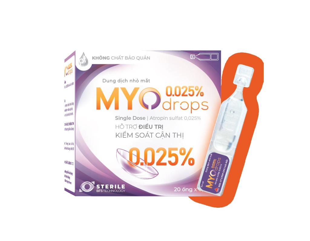 Myodrops 0,025 Eye drops 0.4ml H4x5