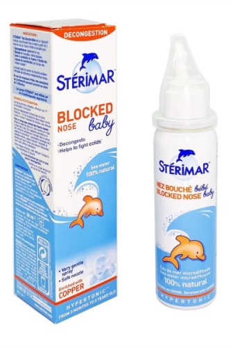 Sterimar Blocked Nose  Baby 50ml - United kingdom (ngạt TE)