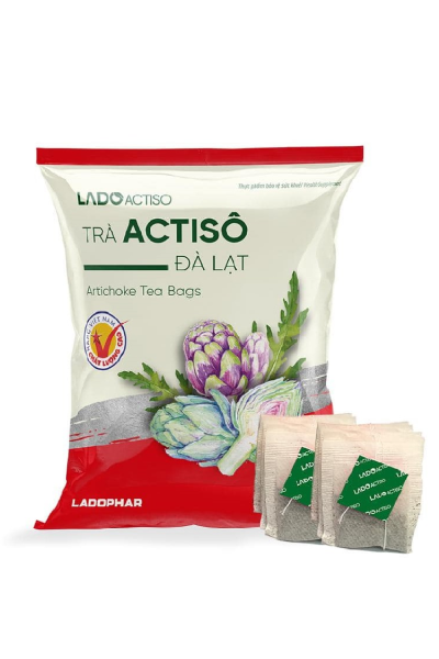 Trà Actiso Lado Tea Bag hỗ trợ giải độc gan (túi zip 100g)