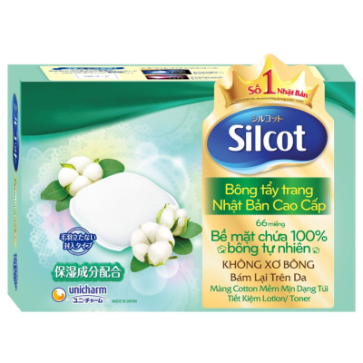 Bông tẩy trang Silcot Premium 66-1806-36600
