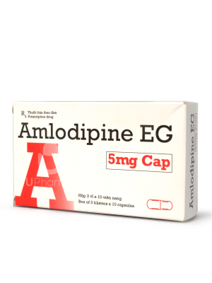 Amlodipine EG 5mg cap (3x10)