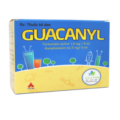 Guacanyl - Hộp 4 vỉ x 5 ống 5 ml
