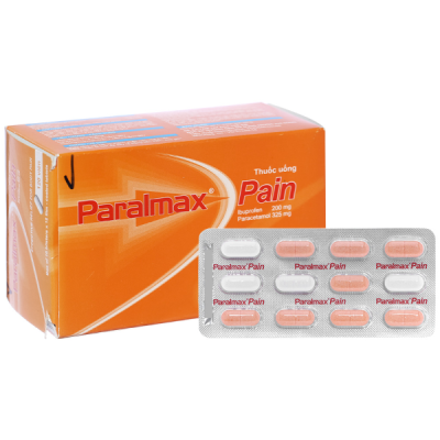 Paralmax Pain (Hộp 10 vỉ x 12 viên)