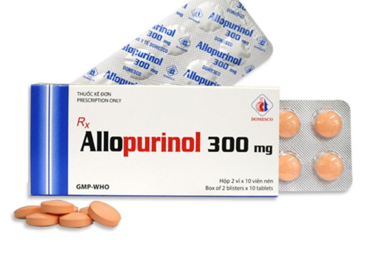 Allopurinol Stella 300mg (Hộp 30v)
