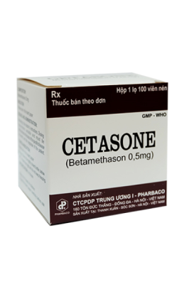 Cetasone ( Lọ 100 viên)
