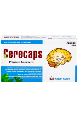 Cerecaps Medi (Hộp 3 vỉ x 10 viên) MEDI