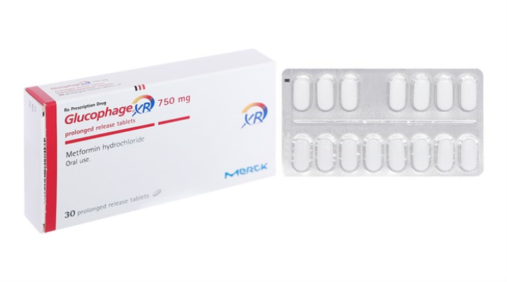 Glucophage XR TAB 750 mg 30'S