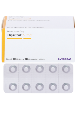Thyrozol 5mg Tab 10x10's