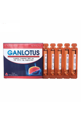 Ganlotus (Hộp 8 vỉ x 5 ống 10ml)