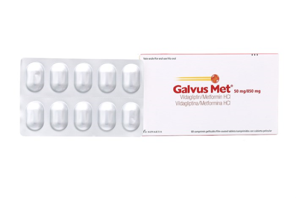 GALVUS MET 50MG|850MG 6X10