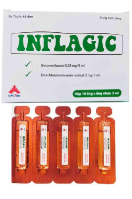 Inflagic H10 ( 2 vỉ x 5 ống 5ml)