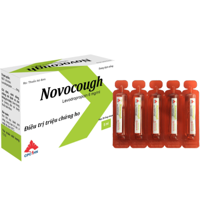 Novocough - 4 vỉ x 5 ống 5ml