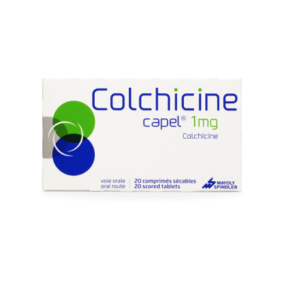 COLCHICINE CAPEL (H|1 vỉ x 20 viên)