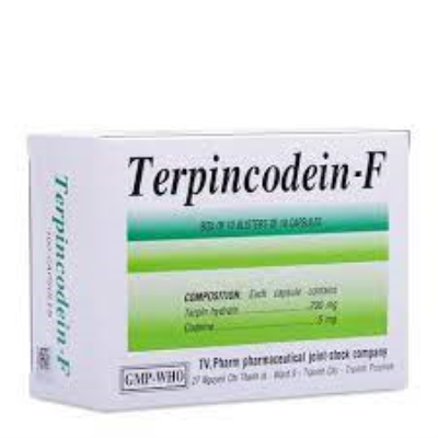 Thuốc Terpincodein-F điều trị giảm ho, long đờm hiệu quả (10 vỉ x 10 viên)
