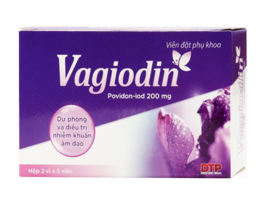 Vagiodin - Hộp 2 vỉ x 5 viên