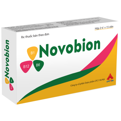 Novobion - Hộp 2 vỉ x 15 viên