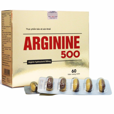 Arginine 500 (hộp 60 viên)