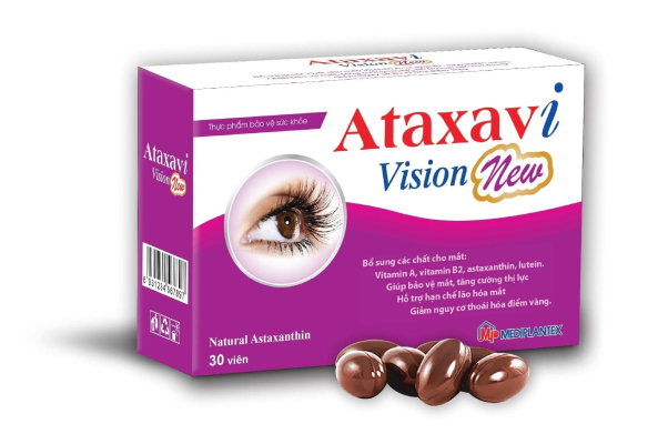 Ataxavi Vision New (Hộp 3 vỉ x 30 viên) MEDI
