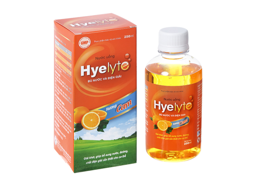 Hyelyte hương cam (chai 250ml)