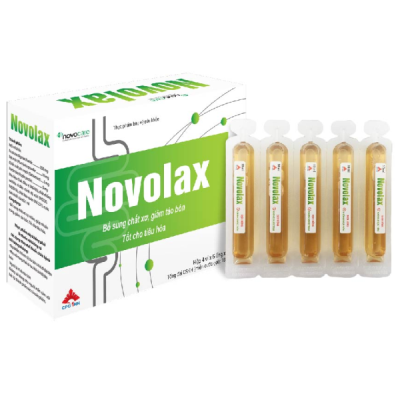 Novolax - Hộp 2 vỉ x 5 ống 10ml