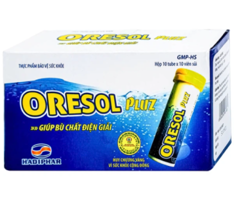 Oresol Pluz (Kiện 200 tube x 10 viên)