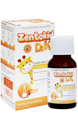 Zentokid D3K2 - Hộp 1 lọ 5ml