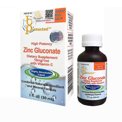 Zinc Gluconate with vitamin C 30ml