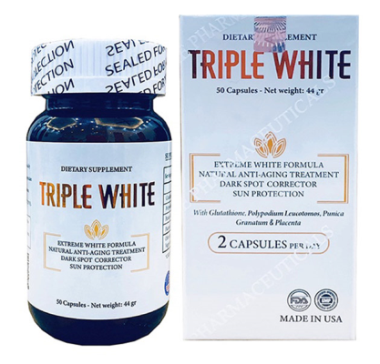 Thực phẩm bảo vệ sức khỏe Triple White 