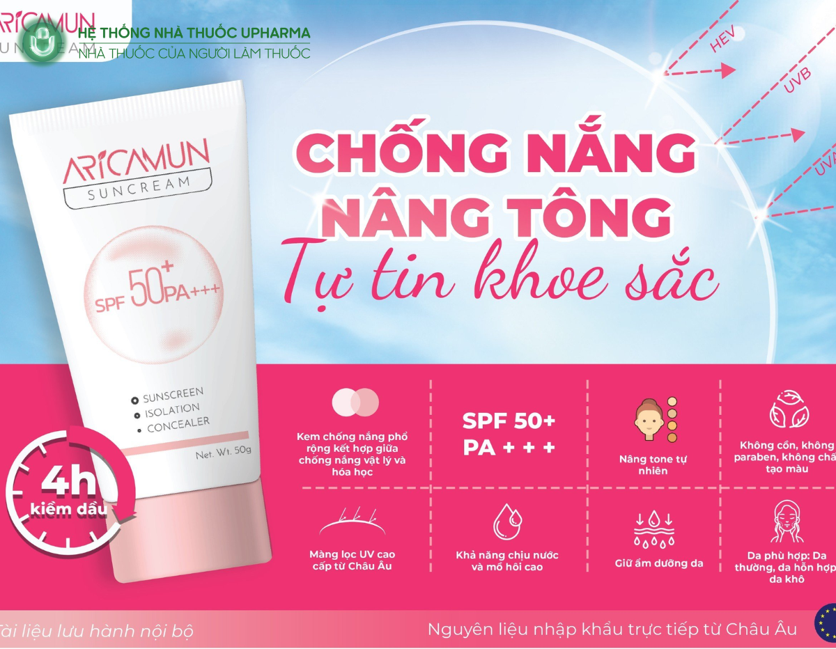 Kem chống nắng là vật dụng không thể thiếu